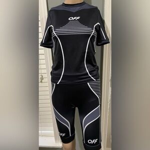 Black and White Athletic Set